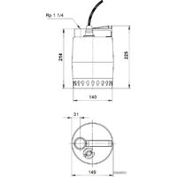 Дренажный насос Grundfos Unilift KP 150 M 1 - Превью изображения №3 — Интернет-магазин Time-Shop