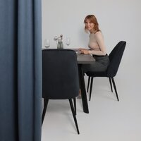 Стул Мамадома Leonard M (d24 Black Lux/черный) - Превью изображения №2 — Интернет-магазин Time-Shop