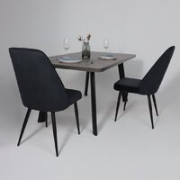 Стул Мамадома Leonard M (d24 Black Lux/черный) - Превью изображения №4 — Интернет-магазин Time-Shop