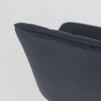 Стул Мамадома Leonard M (d24 Black Lux/черный) - Превью изображения №12 — Интернет-магазин Time-Shop