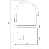 Смеситель Gappo G4398-51 - Превью изображения №2 — Интернет-магазин Time-Shop