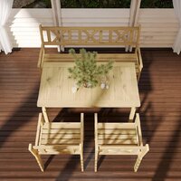 Стол Sundays Ф-183.01 1334x750x770 (мед) - Превью изображения №11 — Интернет-магазин Time-Shop