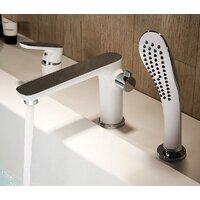 Смеситель Ledeme L1153W (белый/хром) - Превью изображения №10 — Интернет-магазин Time-Shop