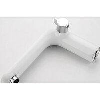 Смеситель Ledeme L1153W (белый/хром) - Превью изображения №2 — Интернет-магазин Time-Shop