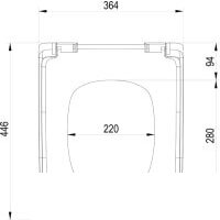 Сиденье для унитаза Ravak Classic X01672 - Превью изображения №2 — Интернет-магазин Time-Shop