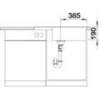 Кухонная мойка Blanco Zia XL 6 S Compact 523267 (белый, клапан-автомат) - Превью изображения №4 — Интернет-магазин Time-Shop