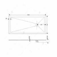 Душевой поддон RGW ST-0157W 16152715-01 70x150 - Превью изображения №3 — Интернет-магазин Time-Shop