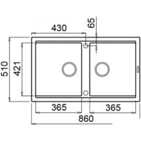 Кухонная мойка Elleci Best 450 Light Grey K97 - Превью изображения №2 — Интернет-магазин Time-Shop
