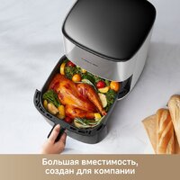 Аэрогриль (аэрофритюрница) Trouver Air Fryer FD10s Pro 6L (белый) - Превью изображения №5 — Интернет-магазин Time-Shop