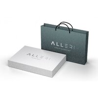 2-спальный комплект постельного белья Alleri Сатин Stripe 2сп с европростыней (латте) - Превью изображения №2 — Интернет-магазин Time-Shop