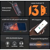 Телефон Cubot KingKong 8 6GB/256GB (черный) - Превью изображения №8 — Интернет-магазин Time-Shop