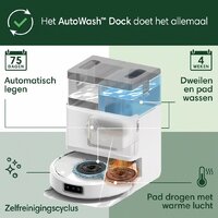 Робот-пылесос iRobot Roomba Plus 505 Combo Robot + AutoWash Dock (белый) - Превью изображения №6 — Интернет-магазин Time-Shop