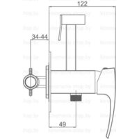 Гигиенический душ Gappo G7207-9 - Превью изображения №2 — Интернет-магазин Time-Shop