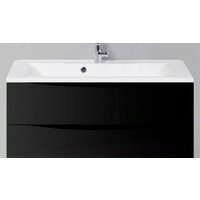 BelBagno Тумба под умывальник Marino-1000-2C-SO-NL-P (nero laccato lucid)