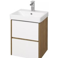 Акватон Тумба под умывальник Сканди 45 1A251601SDZ90 (белый/дуб рустик)