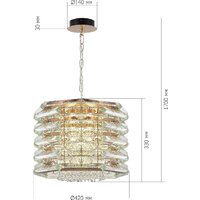 Подвесная люстра ST Luce SL6137.203.08 - Превью изображения №6 — Интернет-магазин Time-Shop