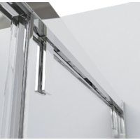 Душевой уголок Vincea Lugano VSR-1L1012CLB-1 (черный/прозрачное) - Превью изображения №3 — Интернет-магазин Time-Shop