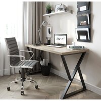 Стол Домус СП014B-K017 12.014.401.07 (черный/вяз светлый) - Превью изображения №2 — Интернет-магазин Time-Shop