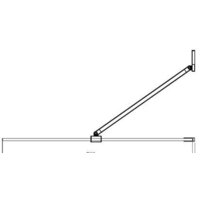 Стеклянная шторка для ванны Ambassador Bath Screens 16041207 80 - Превью изображения №6 — Интернет-магазин Time-Shop