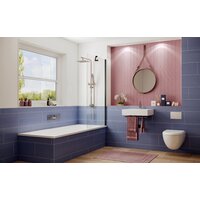 Стеклянная шторка для ванны Ambassador Bath Screens 16041207 80 - Превью изображения №4 — Интернет-магазин Time-Shop