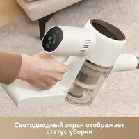 Пылесос Dreame Cordless Vacuum Cleaner R10s VZV22A (евровилка, белый) - Превью изображения №11 — Интернет-магазин Time-Shop