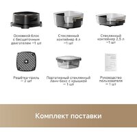 Аэрогриль (аэрофритюрница) Trouver Air Fryer AF20 Pro (черный) - Превью изображения №7 — Интернет-магазин Time-Shop