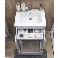  Vigo Тумба под умывальник Grani 600-2-1 Элина (дуб золотой) - Превью изображения №5 — Интернет-магазин Time-Shop