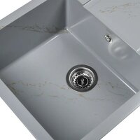 Кухонная мойка Wisent WB27-15 (с сифоном GER013) - Превью изображения №3 — Интернет-магазин Time-Shop