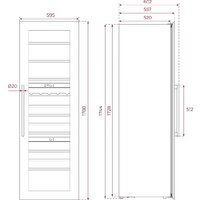 Винный шкаф TEKA Sommelier RVI 30097 GBK 113600012 - Превью изображения №12 — Интернет-магазин Time-Shop