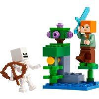 Конструктор LEGO Minecraft 30705 Битва в Пышной пещере - Превью изображения №2 — Интернет-магазин Time-Shop