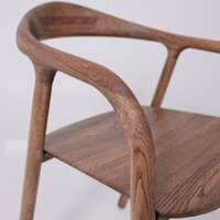 Стул с подлокотниками ПМЦ Био (дуб натуральный/покрытие терра) - Превью изображения №7 — Интернет-магазин Time-Shop