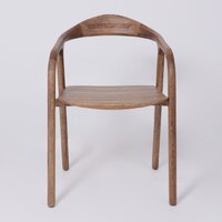 Стул с подлокотниками ПМЦ Био (дуб натуральный/покрытие терра) - Превью изображения №3 — Интернет-магазин Time-Shop