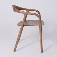 Стул с подлокотниками ПМЦ Био (дуб натуральный/покрытие терра) - Превью изображения №4 — Интернет-магазин Time-Shop