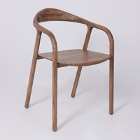 Стул с подлокотниками ПМЦ Био (дуб натуральный/покрытие терра) - Превью изображения №2 — Интернет-магазин Time-Shop