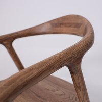 Стул с подлокотниками ПМЦ Био (дуб натуральный/покрытие терра) - Превью изображения №10 — Интернет-магазин Time-Shop