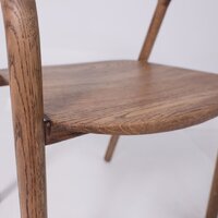 Стул с подлокотниками ПМЦ Био (дуб натуральный/покрытие терра) - Превью изображения №8 — Интернет-магазин Time-Shop