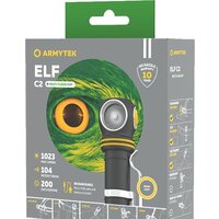 Фонарь Armytek Elf C2 Micro USB (теплый) - Превью изображения №4 — Интернет-магазин Time-Shop