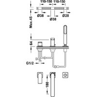 Смеситель Tres Loft Colors 20016203Nm - Превью изображения №2 — Интернет-магазин Time-Shop
