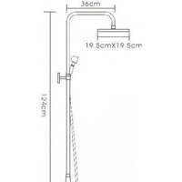 Душевая система  FRAP F2410 - Превью изображения №2 — Интернет-магазин Time-Shop