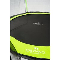 Батут Calviano Outside Master Green 374 см - 12ft (внешняя сетка, с лестницей) - Превью изображения №7 — Интернет-магазин Time-Shop