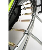 Батут Calviano Outside Master Green 374 см - 12ft (внешняя сетка, с лестницей) - Превью изображения №2 — Интернет-магазин Time-Shop