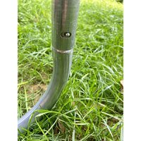 Батут Calviano Outside Master Green 374 см - 12ft (внешняя сетка, с лестницей) - Превью изображения №10 — Интернет-магазин Time-Shop