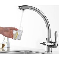 Смеситель Ledeme L4455-3 (хром) - Превью изображения №2 — Интернет-магазин Time-Shop