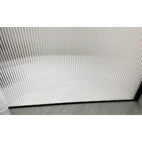 Душевая стенка Adema Риббер 120 Walk-In (черный) - Превью изображения №2 — Интернет-магазин Time-Shop