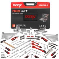 Набор домашнего мастера Disen DS41802-5 (180 предметов) - Превью изображения №2 — Интернет-магазин Time-Shop