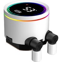 Система жидкостного охлаждения для процессора PCCooler DA360 Pro ARGB Digital (белый) - Превью изображения №5 — Интернет-магазин Time-Shop
