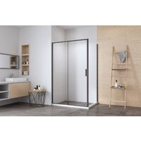 Душевой уголок Aquanet Pleasure Evo 100 AE65-100x80-BT (черный анодированный) - Превью изображения №3 — Интернет-магазин Time-Shop