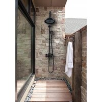 Душевая система  Rea Retro REA-P2366 (черный) - Превью изображения №12 — Интернет-магазин Time-Shop