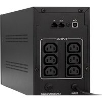 Источник бесперебойного питания ExeGate SpecialPro Smart LLB-2000.LCD.AVR.C13.RJ.USB - Превью изображения №2 — Интернет-магазин Time-Shop