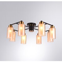 Люстра средней высоты Arte Lamp Leo A7027PL-8BK - Превью изображения №2 — Интернет-магазин Time-Shop